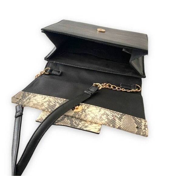 Atmosphere Y2K Snake Print Thin Purse Envelope Purse Adjustable Strap Bag - Picture 7 of 11